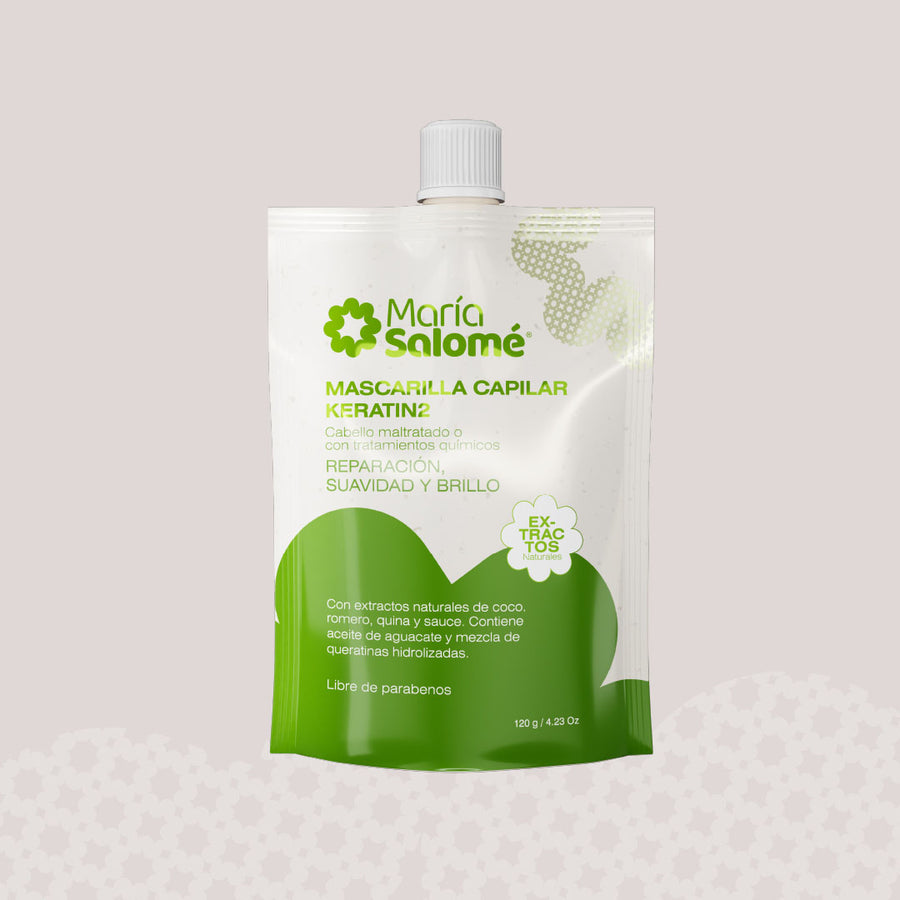 Mascarilla Capilar Keratin2 Doypack María Salomé 120 ml