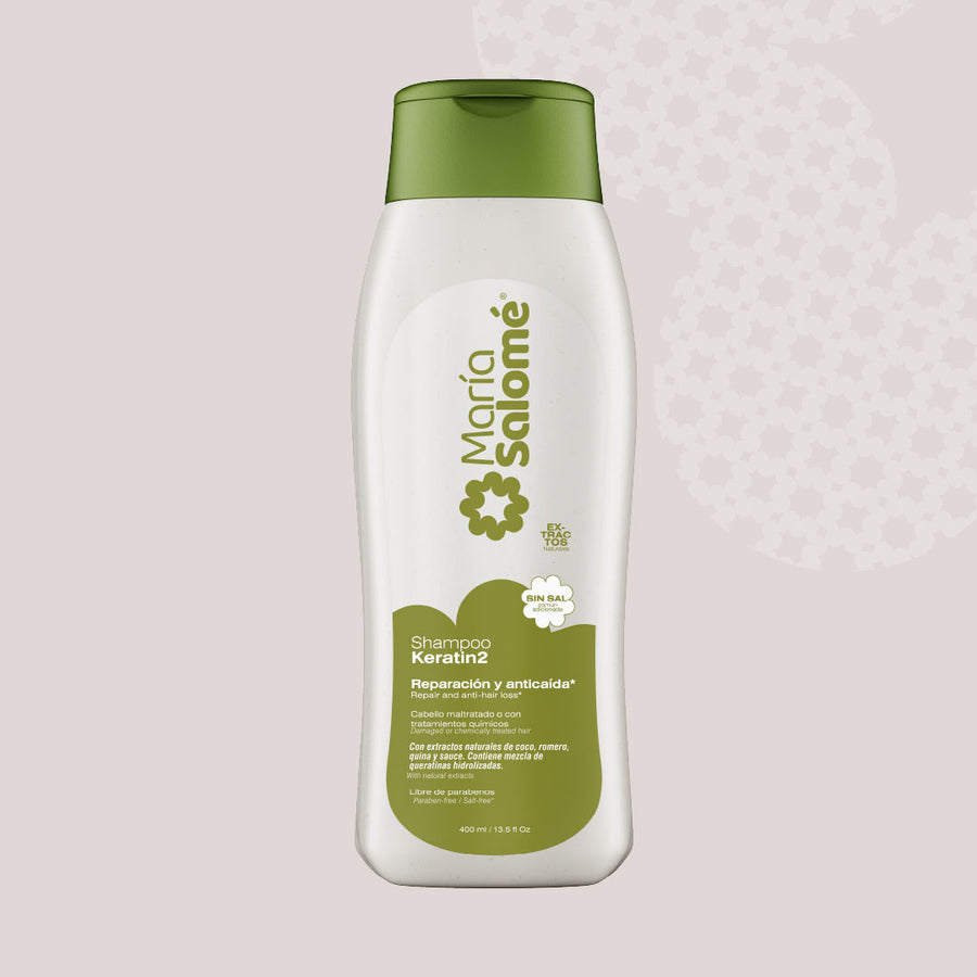 Shampoo Keratin2 María Salomé 400 ml